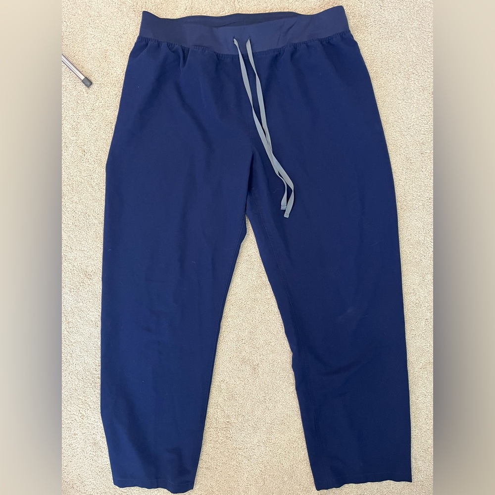 Figs Technical Deep Blue Medical Scrub Pants Bottoms Women’s Size 3XL